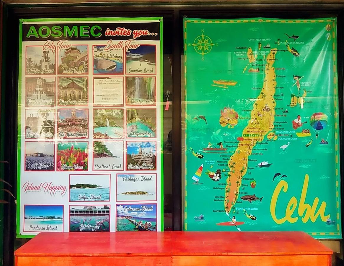 Aosmec Square Hotel Lapu-Lapu City Eksteriør billede